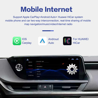 ZWNAV Linux 12.3'' pour Lexus ES 2018-2020, système de navigation GPS pour voiture, autoradio, magnétophone, lecteur multimédia, lecteur DVD électronique