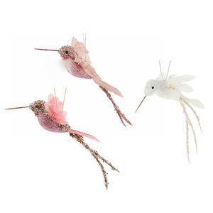 Colibrí realista hecho a mano, decoración de Patio, accesorios de jardín, artesanías de regalo, pájaro emplumado con pinchos - Product Image 6