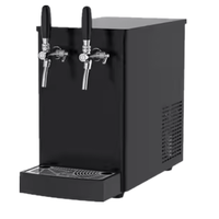 Refroidisseur de bière à tirage par gravité à refroidissement par glycol pour comptoir de bar