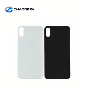 Wholesale High Quality Mobile Phone Battery Rear <b>Door</b> Housing Repair Part Big Hole Lens <b>Cover</b> Smartphone Back Glass for iPhone X - Product Image 4