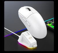 Souris de jeu sans fil ATTACK SHARK G3PRO, station de charge magnétique, capteur PixArt PAW3311, 25000 DPI, BT/2.4GHz/filaire, 59g, super légère