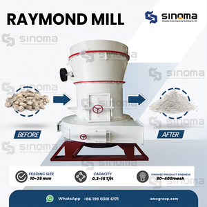 Nouvelle technologie, dernière version du moulin Raymond, fabricant du Henan, Chine - Product Image 6