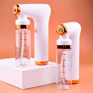 Aérographe portable USB pour gâteaux, peinture, désinfection à l'alcool, soins du visage, salon de coiffure, avec buse réglable en ABS - Product Image 1