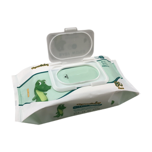 Lingettes humides personnalisées pour nouveaux-nés Lingettes douces jetables pour bébé sans alcool Ensemble de lingettes douces et douces pour bébé Lingettes féminines douces - Product Image 2