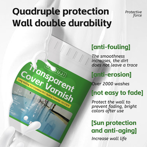 <span class=keywords><strong>Vernis</strong></span> transparent haute performance résistant aux UV et anti-décoloration pour fresques, murs texturés, pierres naturelles et peintures de <span class=keywords><strong>sol</strong></span> - Product Image 5