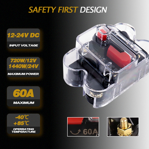 Phổ 12 gang dẫn chuyển đổi bảng điều chỉnh 12 phổ dẫn ánh sáng cho xe 12 gang Nút chuyển đổi bảng điều khiển với cầu chì hộp điều khiển đẩy chuyển đổi - Product Image 4