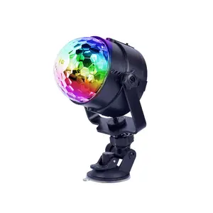 Creative רכב מוסיקה פלאש לילה אור USB קסם כדור אור מיני כוכבים LED קול שליטה אחרים רכב אור אביזרים