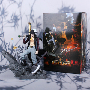 Dracule <span class=keywords><strong>mihawk</strong></span> สำหรับชิ้นเดียวรูปปั้นพีวีซีโมเดลแอคชั่นฟิกเกอร์15ซม. กล่องสีสำหรับเด็กอะนิเมะของสะสม - Product Image 3