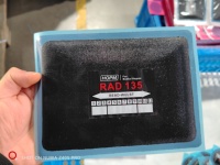 Nouveau modèle de patch de réparation de pneu radial RAD 140 195*100mm, outils de réparation de crevaison, patch radial