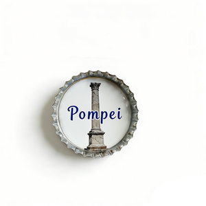 Aimant de réfrigérateur personnalisé en métal créatif, motif Bouchon de bouteille, Grande Barrière de Corail, Pompei, <span class=keywords><strong>Andorra</strong></span>, Cappadocia, Zagreb - Product Image 3