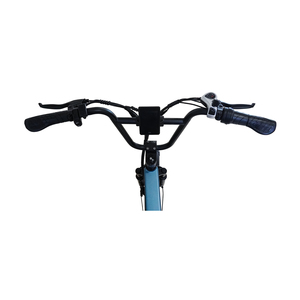 Vélo électrique de montagne pliable à pneus larges de 20 pouces, facile à ranger, avec un <span class=keywords><strong>porte</strong></span>-bagages arrière. - Product Image 3