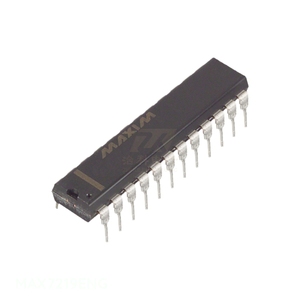 Power Management (PMIC) MAX7219ENG 24 DIP (0.300" 7.62mm) Electronic Circuit Components Original - Product Image 1