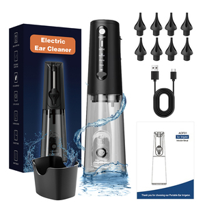 Nettoyeur d'<span class=keywords><strong>oreilles</strong></span> électrique rechargeable étanche <span class=keywords><strong>avec</strong></span> 3 réglages <span class=keywords><strong>de</strong></span> pression, kit <span class=keywords><strong>de</strong></span> nettoyage auriculaire par irrigation - Product Image 6