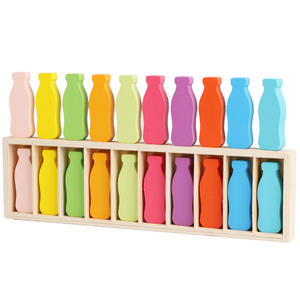 Jeu de société éducatif de simulation amusant pour enfants : devinez la boisson dans la bouteille, jeu de mémoire tactile, interaction parent-enfant - Product Image 3