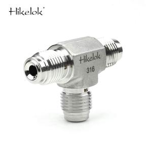 Swagelok Loại Siêu Cao Độ Tinh Khiết Kim Loại Gasket Con Dấu Phù Hợp Thép Không Gỉ 1/4 ''1/8'' VCR Công Đoàn Tees 3-Cách Tee Kết Nối - Product Image 4