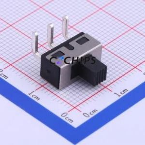 SS-12D06L5 Slide Switch Through hole Component (THT) Switch Single Pole Double Throw Rectangle Pin Header PC Pin 12.95mm - Product Image 2