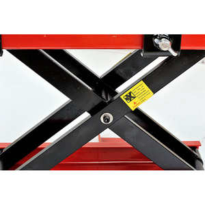 Sollevatore a forbice per <span class=keywords><strong>moto</strong></span> Jack-paranco a ponte largo 1100 LB, supporto per manutenzione ATV/bici, tavolo sollevatore per riparazione <span class=keywords><strong>Garage</strong></span> per impieghi gravosi - Product Image 4