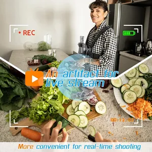 Vente populaire support de montage de sangle de poitrine de téléphone portable stable pour GoPro Hero 12 11 10 9 DJI caméra d'action prise de vue en direct - Product Image 5