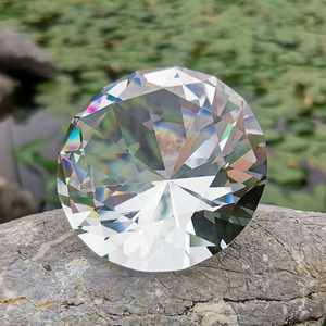 Nhà máy nóng bán quà tặng quà lưu niệm lớn rõ ràng Quà tặng đám cưới trang trí tinh thể kim cương - Product Image 5