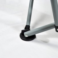 Chaise en métal pliable design personnalisé pour l'extérieur, légère, portable, voyage, loisirs, pelouse, camping, plage, mer, pêche, avec sac de rangement