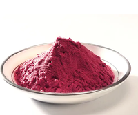 Supplément de poudre de jus de fruit de canneberge de catégorie comestible riche en extrait d'anthocyanine