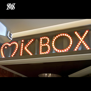 Enseigne 3d étanche lumineuse Led noire Marquee Letter Marquee Letters Greek Letters - Product Image 5