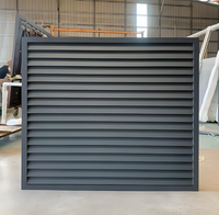 Panneaux de clôture en aluminium sur mesure avec persiennes |   Modernes pour la cour, la piscine, le patio, le bricolage |   Usine de fabrication OEM