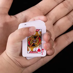 Cartes de poker miniatures format poche en papier unisexe pour fêtes, mariages, événements d'entreprise, voyages quotidiens, jeux de divertissement - Product Image 5