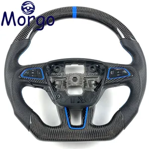 Carbon Fiber Steering Wheel For Ford 2015 -2018 Focus MK3 RS ST 2018-2021 Steering Wheel Customizable