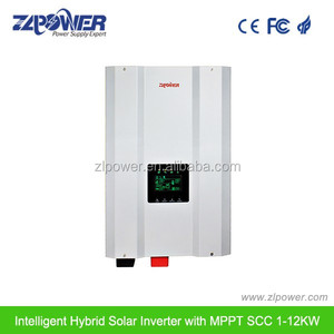 ZLPOWER ชุดโซลาร์ไฮบริดคุณภาพสูง 5000W 24V 220V พร้อมหน้าจอ LCD ระบบ MPPT จ่ายไฟได้ทั้งแบบคู่/เดี่ยว คลื่นไซน์บริสุทธิ์ ประสิทธิภาพ 98% - Product Image 2