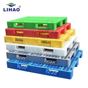 Pallet for Sale Good Price Custom Color Heavy Duty Stackable Hdpe Plastic 1000*1000*150mm Euro Pallet Single Faced 2-way