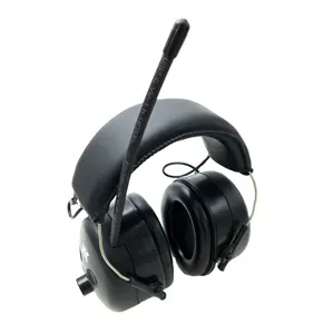 Industrial Wireless Safety Noise Reduction Bluetooth Hearing Protection Earmuffs With Am/Fm Radio