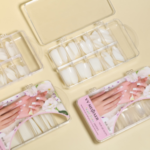 Bán buôn 100pcs Gel x Nail lời khuyên đầy đủ Bìa móng tay giả chất lượng cao mềm Gel Nail tip - Product Image 4