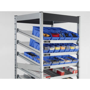 Fami Kanban étagère FIFO 1057x821x2016mm avec 7 étagères inclinées et séparateurs - Product Image 2