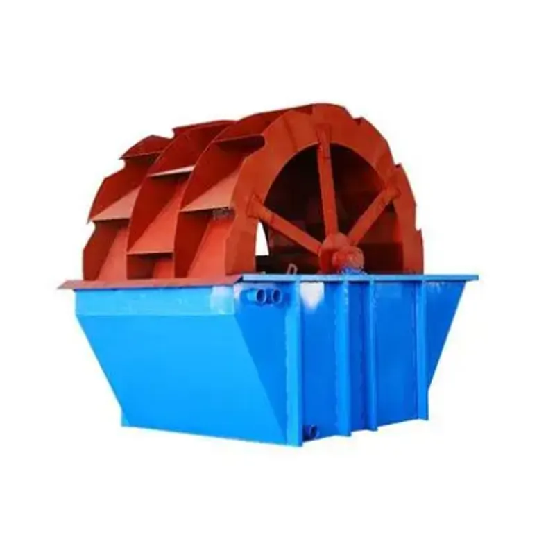 Cubo de rueda de alta capacidad, lavadora de arena de sílice para piedra de minería