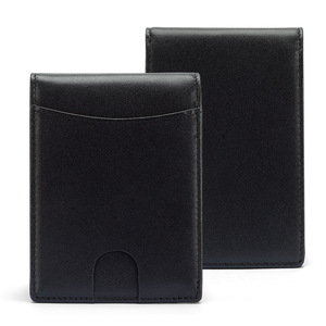 Bi-Fold Leather <b>Wallet</b> For Men With RFID Blocking Card <b>Holder</b> And Cash Clip Feature - Product Image 5