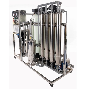 Personnaliser un purificateur d'eau par osmose inverse commercial de 1000 LPH, machine RO, acier inoxydable 304, composants principaux de la boîte de vitesses - Product Image 1