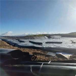 Usine Hdpe Géomembrane 20mil 30mil pvc Géomembrana Vert <span class=keywords><strong>Bassin</strong></span> <span class=keywords><strong>Liner</strong></span> Géomembranes pour Barrage En Plastique Fish tank Pond <span class=keywords><strong>Liner</strong></span> - Product Image 6