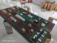 Modelos Arquitectónicos en Miniatura 3D Hechos a Mano en Acrílico Moderno, Diseño de Ingeniería, Control de Calidad, 3 Años