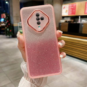 เคสโทรศัพท์ไล่ระดับสีที่ชัดเจนสำหรับ <span class=keywords><strong>VIVO</strong></span> V50อุปกรณ์เสริมโทรศัพท์มือถือ Y20s 5g พร้อมสติกเกอร์รูปดาวระยิบระยับ Y200 V40 Pro - Product Image 4