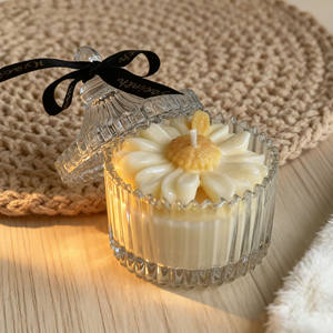 Bougies <span class=keywords><strong>de</strong></span> haute qualité en <span class=keywords><strong>verre</strong></span> <span class=keywords><strong>de</strong></span> luxe grand 11oz personnalisé noël vide unique bougie bocaux en <span class=keywords><strong>verre</strong></span> avec couvercle - Product Image 3