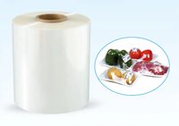 Film rétractable POF pour aliments, adapté aux sacs de carottes biologiques, conforme aux normes d'emballage biologique UE et USDA