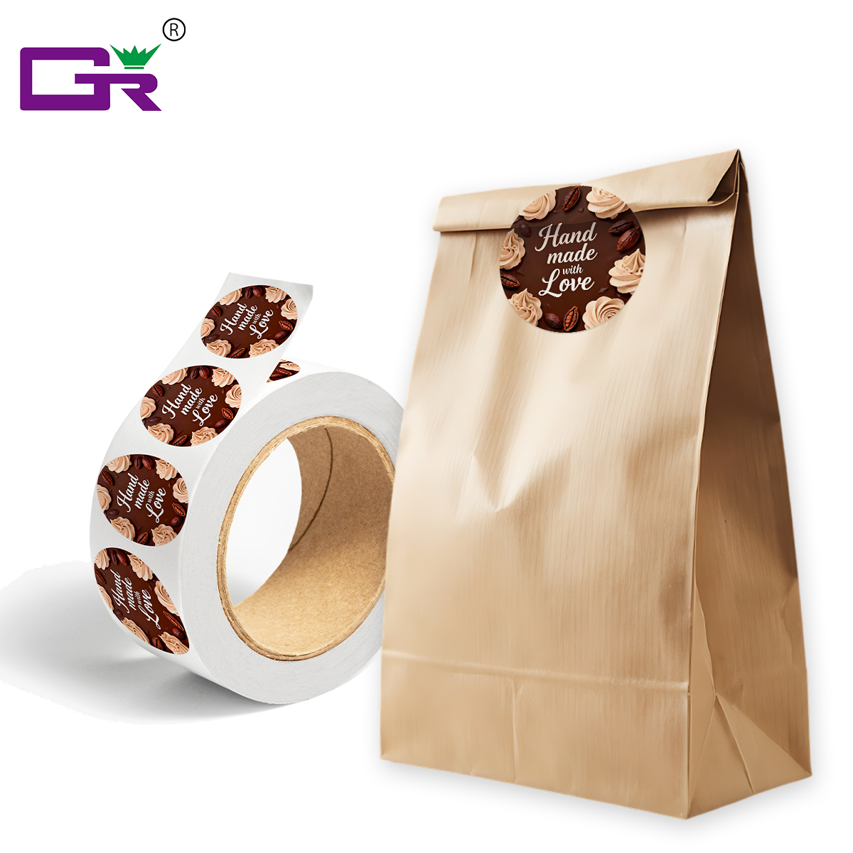 Color Custom Bakery Sticker