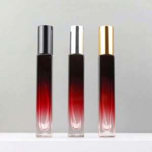 Factory Price Luxury Empty 10ml Refillable Square Travel Perfume <b>Glass</b> <b>Packaging</b> Pump Sprayer Fine Mist Screen Printing - Product Image 3