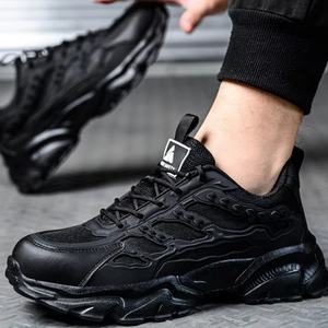 Botas de Invierno para Hombre, Nuevas, de Cuero, Impermeables, de Gama Media, Casuales y Duraderas, Estilo Retro Británico Clásico, para Senderismo y Trabajo al Aire Libre - Product Image 5