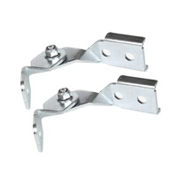 Accessoires de support en acier antisismique, connecteur de galerie de tuyauterie réglable de type A et de type B, galvanisé à chaud, pour connexion par charnière