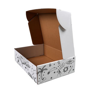 Boîtes de papier en <span class=keywords><strong>carton</strong></span> kraft vierge avec logo personnalisé bon marché en vrac Boîte kraft pour emballage - Product Image 2