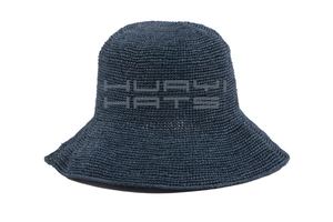 Wholesale Brand Natural Grass <strong>Hats</strong> Raffia Luxury Women Cloche Sun Beach Chapeau Raffia Bucket Crochet <strong>Straw</strong> <strong>Hat</strong> With Custom Logo