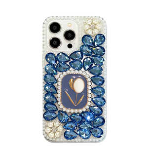 Fundas KINGSOUL de Lujo con Diamantes, TPU, Antigolpes, con Anillo Magnético para iPhone 17 16 15 14 13 12 11 - Product Image 1