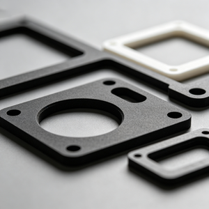 Boîtier en plastique usiné CNC de précision noir, boîtier personnalisé pour instrument de mesure - Product Image 2